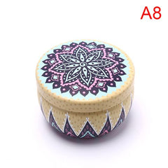 Romantic Candle Jar - Scented Storage Box for Home Decoration