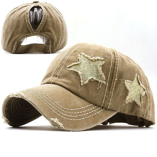 Casual Washed Cap - Adjustable Sun Protection Baseball Hat
