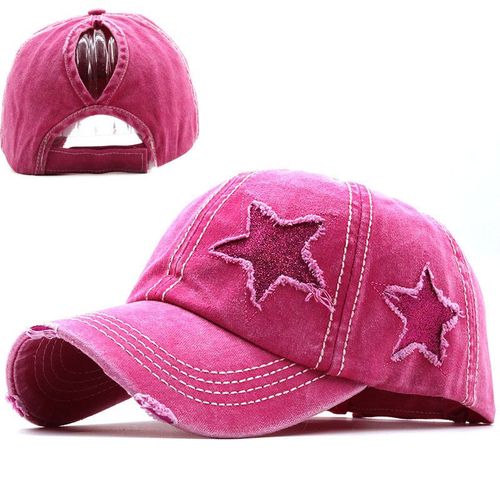 Casual Washed Cap - Adjustable Sun Protection Baseball Hat