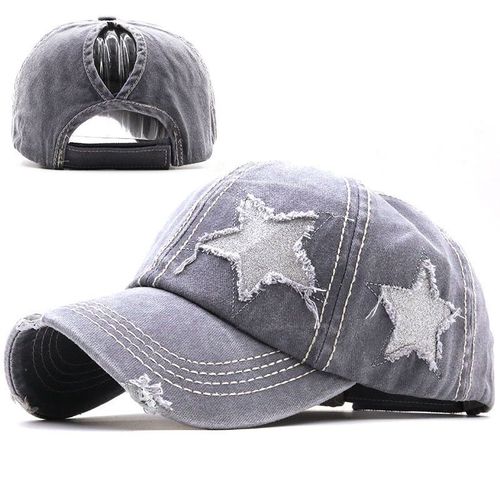 Casual Washed Cap - Adjustable Sun Protection Baseball Hat