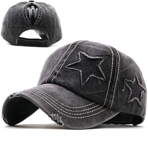 Casual Washed Cap - Adjustable Sun Protection Baseball Hat