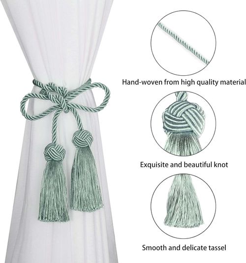 Tassel Curtain Tieback - Elegant Home Decor Accessory for Stylish Interiors