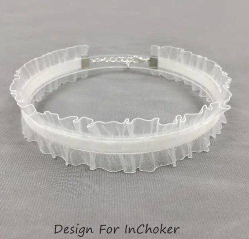 New Lace Collar Black White Necklace 2021 Black White Clavicle Choker INS Style Short Necklace for Women Jewelry
