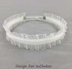 New Lace Collar Black White Necklace 2021 Black White Clavicle Choker INS Style Short Necklace for Women Jewelry