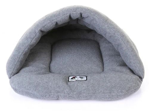 Premium Winter Warm Slippers for Dogs - Soft & Breathable Pet Bed - Gray / 28X38CM