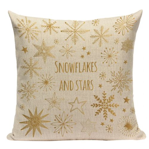 Pumelo Tree Colourful Santa Claus Cushion Cover - Festive Decor for All Ages