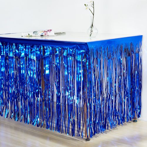 Youyouhuan Foil Fringe Curtains - Glossy Metallic Tinsel Party Decorations