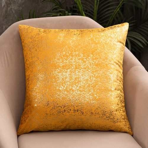 Luxury Velvet Cushion Cover - Stylish Decoration for Home & Car - 45x45cm - golden / Square 50x50cm