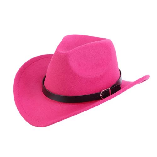 Felt Fedora Hat - Stylish Winter Accessory - Versatile Outdoor Wear - rose