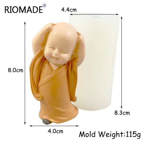 Food-Grade Silicone Human Figure Mould - Safe & Reusable Baking Tool - S0993MT