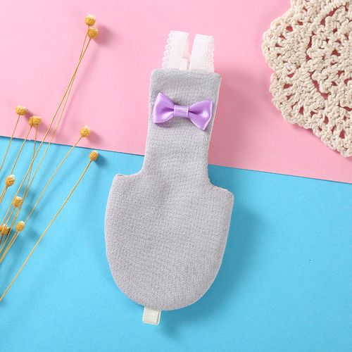 Bird Diaper Flight Suit for Parrots - Adjustable Cotton Pet Clothes - grey / XS