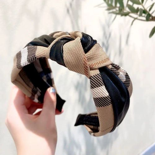 Classic Striped Turban Headband - Trendy Cotton Hair Accessories - h71