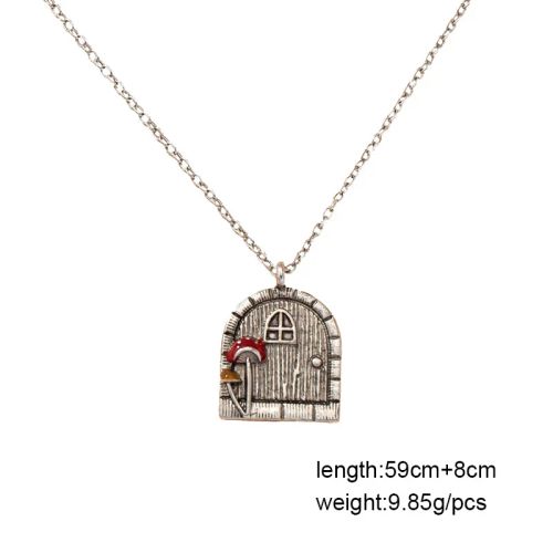 Makersland Cute Mushroom Necklace - Charming Fashion Accessory - house