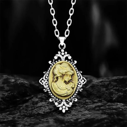 Anstory Vintage Cameo Necklace - Unique Design for Parties