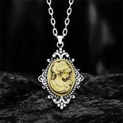 Anstory Vintage Cameo Necklace - Unique Design for Parties