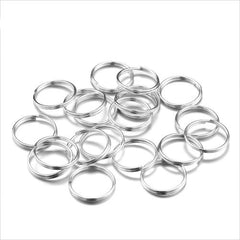 WQQCR Jump Rings - Durable Copper Split Rings for DIY Jewellery Making
