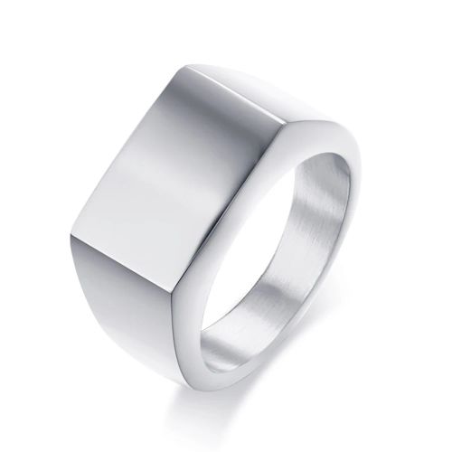 VQYSKO Classic Stainless Steel Wedding Rings - Durable & Stylish Bands - Silver / 4