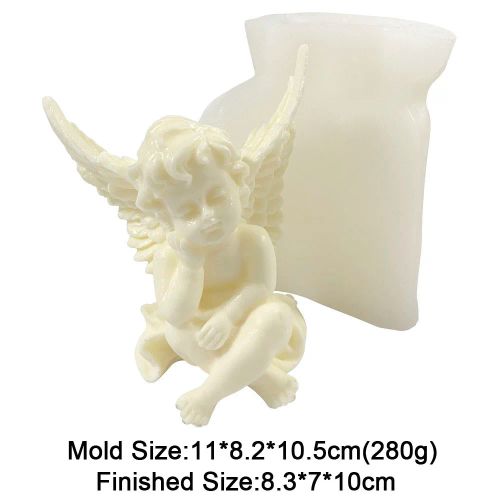 Diyclan Food-Grade Silicone Angel Mould - Versatile Baking Solution - S0983TS-P