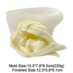 Diyclan Food-Grade Silicone Angel Mould - Versatile Baking Solution - S0984TS-P