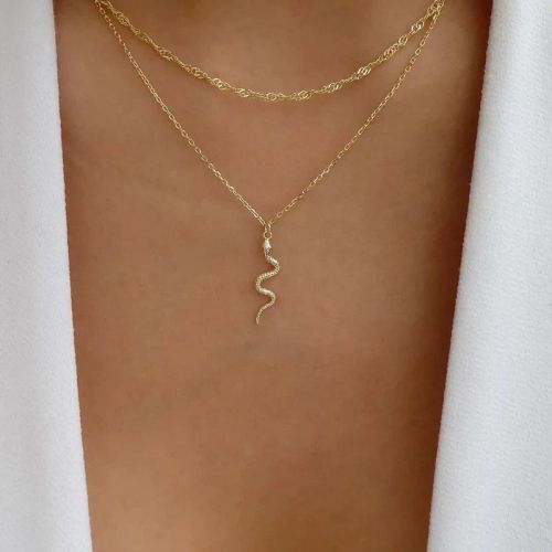 YWZIXLN Classic Round Crystal Pendant Necklace - Elegant Accessory - 8