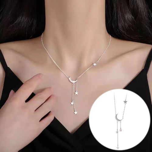 Ventfille Silver Asymmetric Heart Necklace - Elegant Party Jewellery - 9125