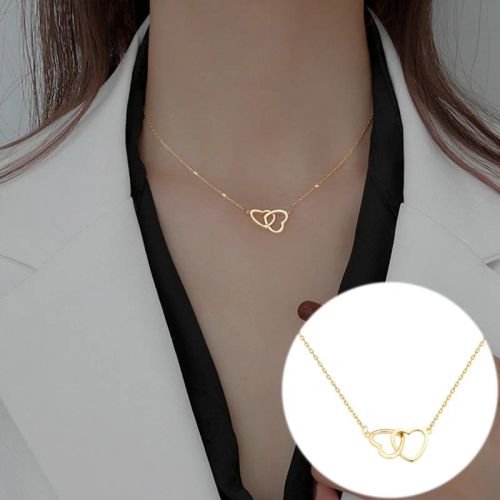 Ventfille Silver Asymmetric Heart Necklace - Elegant Party Jewellery