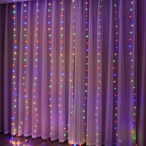 Huiran Fairy Lights - 8 Modes - Ideal for Festive Decorations - colourful / 3x3M