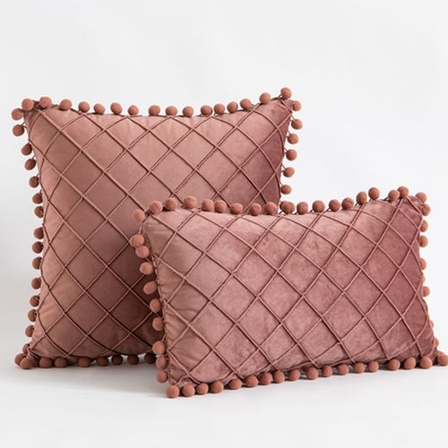 Inyahome Microfiber Cushion Cover - Soft Texture for Home Decor