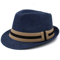 Stylish Straw Fedora Hat for Summer Sun Protection | Casual Accessory