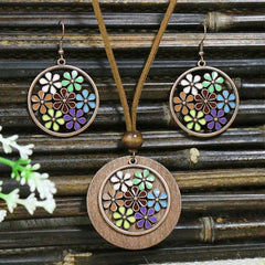 Vintage Necklace & Earrings Set - Elegant Fashion Jewellery