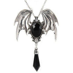 Fashionable Bat Pendant Necklace - Unique Halloween Gift