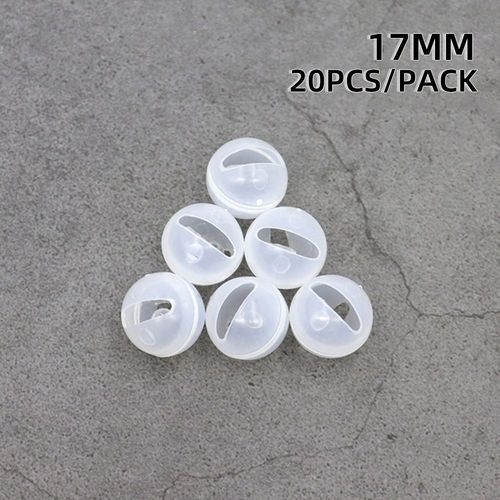 DIY Dog Toy Squeakers - 20 Pcs Rattle Noise Makers for Pet Toys - Toy Accessories 17MM / 20PCS