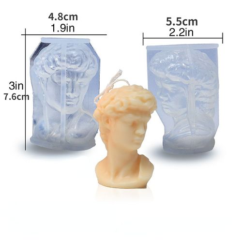 Silicone Human Figure Model - Durable Design for Art & Display - 1 Mold