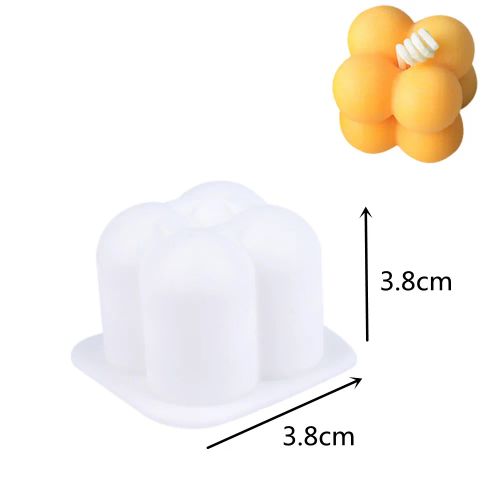 Silicone DIY Flower Mold - Eco-Friendly & Reusable Craft Tool - 3