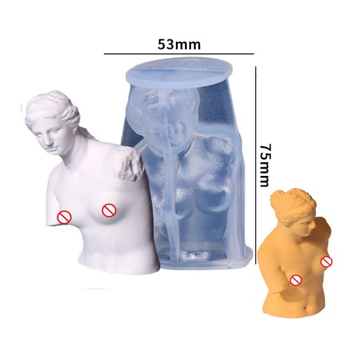 Silicone Human Figure Model - Durable Design for Art & Display - C