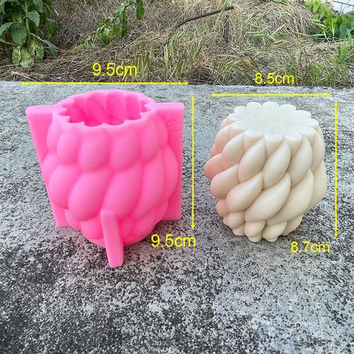 Rotating 3D Raindrops Silicone Mold for DIY Crafts and Home Decor - Mid