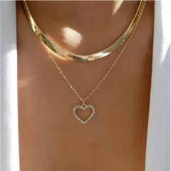 YWZIXLN Crystal Star Pendant Necklace - Elegant Fashion Accessory