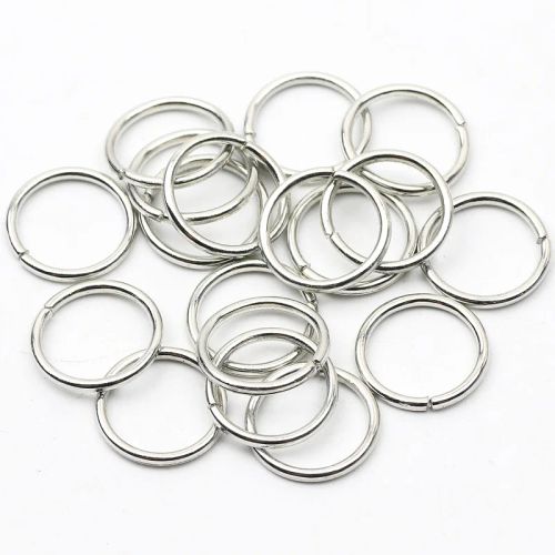 Laudsong Metal Open Jump Rings - DIY Jewellery Findings - 3-16mm Split Rings