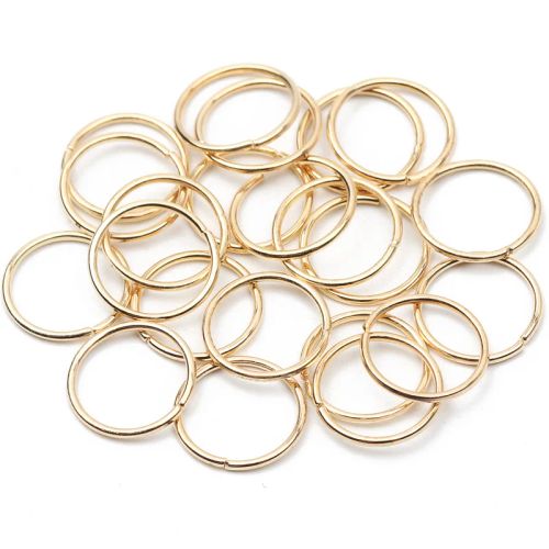 Laudsong Metal Open Jump Rings - DIY Jewellery Findings - 3-16mm Split Rings