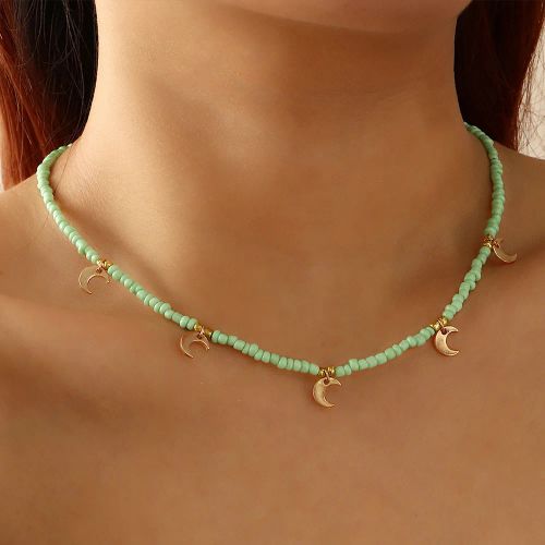 YWZIXLN Classic Round Chains Necklace - Fashionable Fitness Tracker - N0324-3