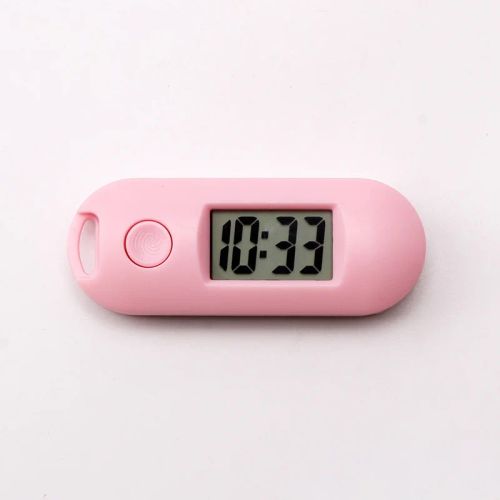 Compact Mini Alarm Clock with Backlight - Portable Timepiece for Travel