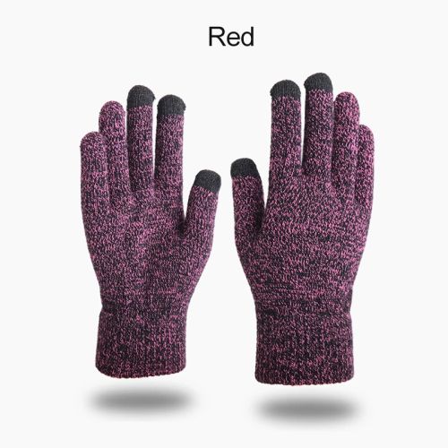 GAFASTWO Knitted Gloves - Warmth & Touchscreen - Winter Gloves
