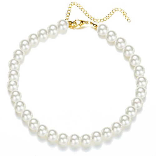 Bohemian Multilayer Pearl Necklace - Trendy Geometric Fashion - OV5262902 1cm