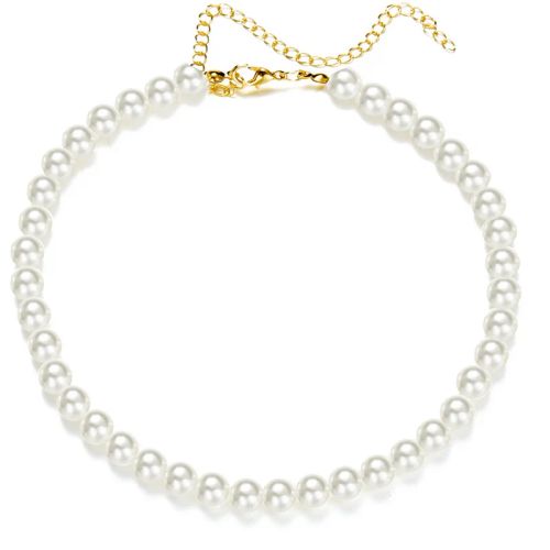 Bohemian Multilayer Pearl Necklace - Trendy Geometric Fashion