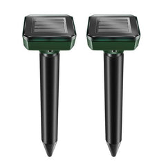 Solar Ultrasonic Animal Repeller - Effective Outdoor Pest Control Device