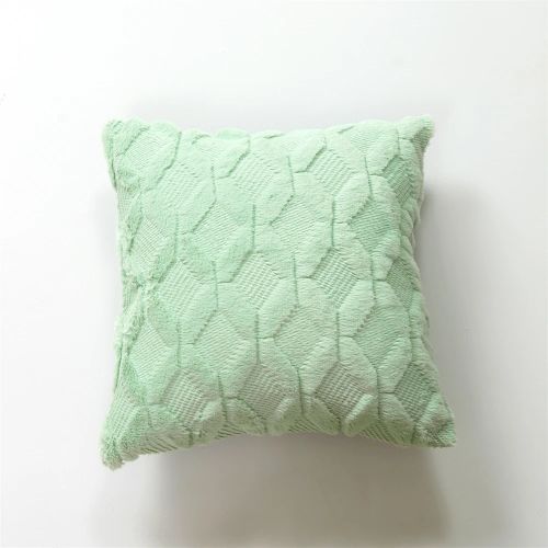 CANIRICA Plush Geometric Cushion Cover for Nordic Home Decor 45x45cm