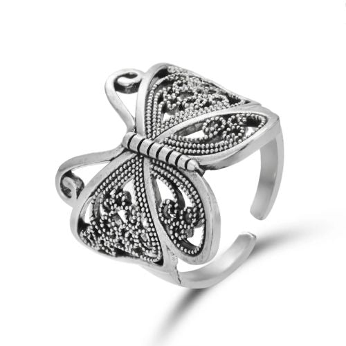 Rinhoo Gothic Spider Rings - Trendy Halloween Costume Accessories - RI22Y0107