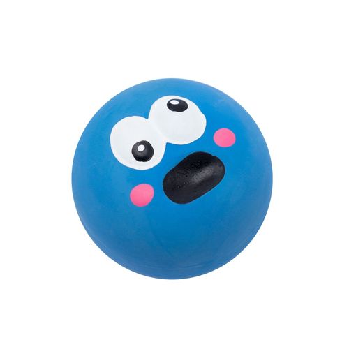 Interactive Squeaky Dog Toy - Bouncy Vinyl Ball for Pet Fun