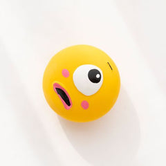 Interactive Squeaky Dog Toy - Bouncy Vinyl Ball for Pet Fun