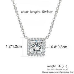 StoneAge Aesthetic Heart Pendant Necklace - Shiny Fashion Jewellery